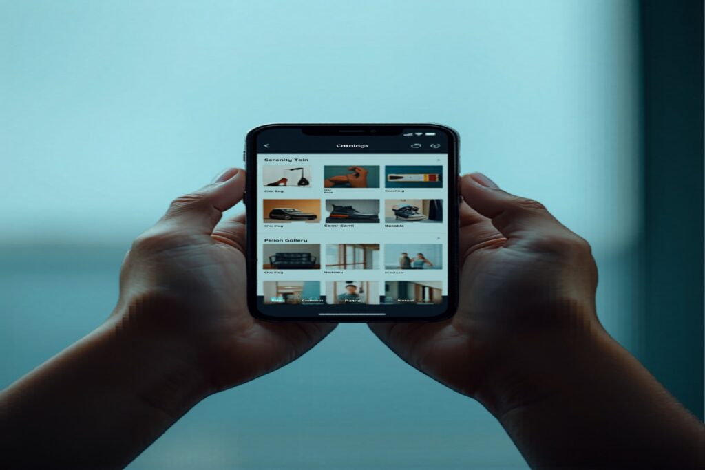 Mobile First: Katalog auf dem Smartphone lesen