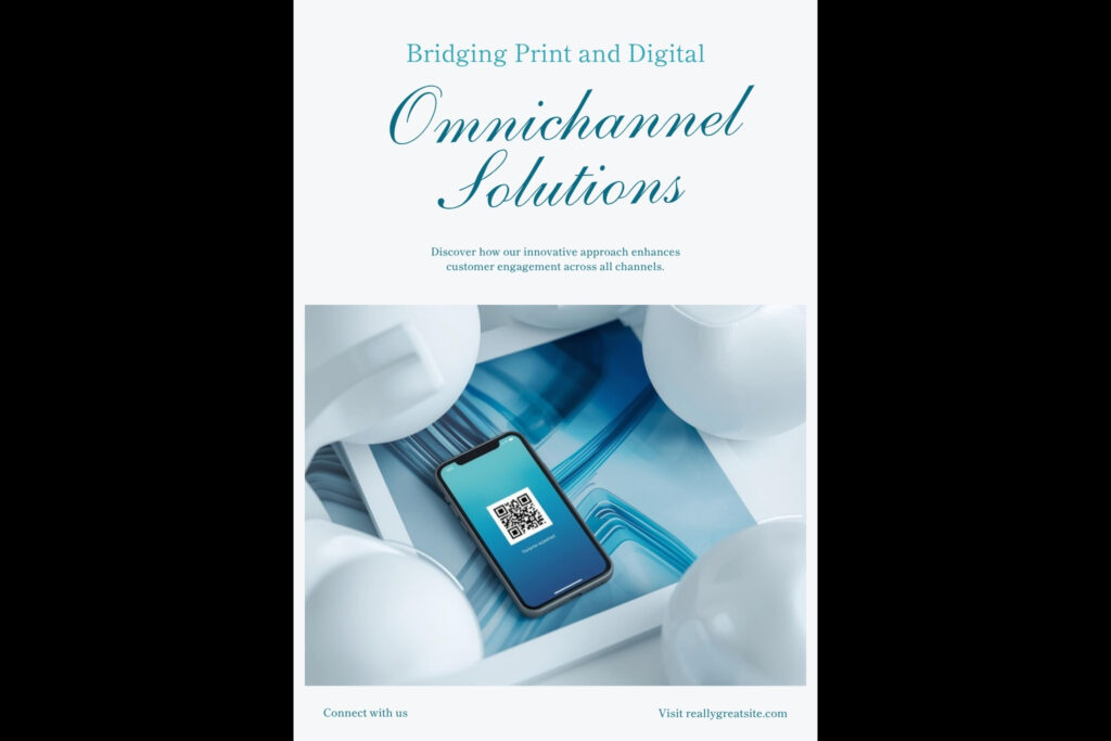 Omnichannel-Strategie: QR-Code auf Katalog verbindet Print und Digital