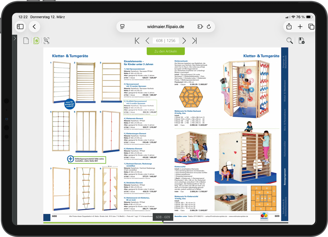 Spezialversand Tablet Mockup